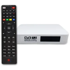 Stock a Shenzhen cina Decoder digitale dvb-t/T2 DVB-C ricevitore H.265 supporto HEVC subtitle