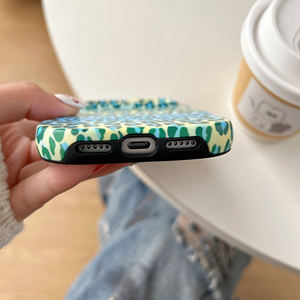 <span class=keywords><strong>Funda</strong></span> de TPU + PC 2 en 1 de leopardo de Color degradado para <span class=keywords><strong>iPhone</strong></span> Air <span class=keywords><strong>13</strong></span> 14 15 16 17 Pro Max Wave Edges Cómoda <span class=keywords><strong>funda</strong></span> dura delgada - Product Image 5