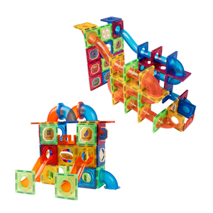 Blocco Magnete di Marmo Corsa con la Palla Giocattoli in stock Plastica ABS Educativo a Vapore Costruzione Giocattoli - Product Image 5