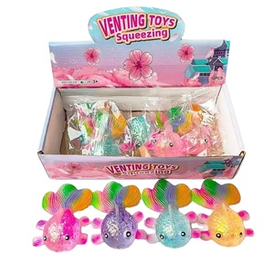Juguetes Antiestrés para Niños al por Mayor: Peces Dorados de Lentejuelas de Maltosa para Apretar, Juguetes de Ventilación para Descomprimir, Juguetes Sensoriales Blandos para Apretar - Product Image 1