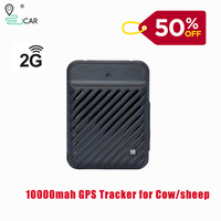 Prix Usine Traceur GPS 2G 10000 mAh pour Vaches et Moutons, Collier GPS avec Géorepérage pour Bétail et Chèvres, Système de Sécurité Agricole, Application Gratuite