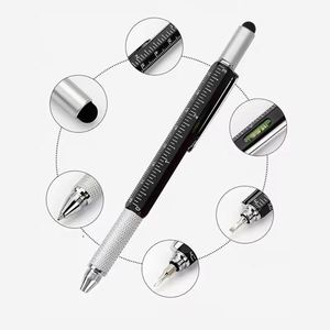 Herramienta Multiusos para el Hogar, Regla, Nivel, Bolígrafo con Destornillador Multifunción y Punta de Bola para Promociones - Product Image 3