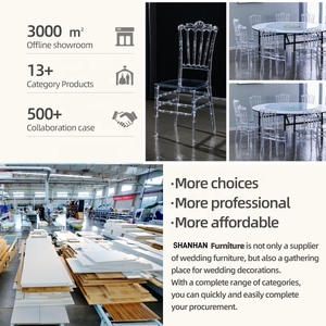 Nội thất khách sạn hiện đại ghế đám cưới sự kiện sang trọng cho thuê sử dụng bàn ghế cho đám cưới ngoài trời tiệc Acrylic CHA đám cưới - Product Image 2