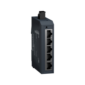 Commutateur réseau non géré MCSESU053FN0 d'origine, 5 ports cuivre pour Ethernet industriel - Product Image 1