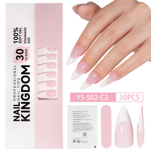 <span class=keywords><strong>Ongles</strong></span> en acrylique à presser, couvrance totale, <span class=keywords><strong>faux</strong></span> <span class=keywords><strong>ongles</strong></span>, <span class=keywords><strong>capsules</strong></span> souples en gel, forme T, ovale, amande, sculptées, pour salon et DIY - Product Image 5