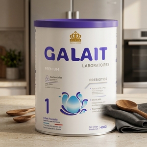 <span class=keywords><strong>Latte</strong></span> in <span class=keywords><strong>Polvere</strong></span> per Lattanti Galait Stage <span class=keywords><strong>1</strong></span> OPO, Migliora l'Assorbimento di Calcio e Grassi, Riduce il Calcio-Sapone, <span class=keywords><strong>Latte</strong></span> in <span class=keywords><strong>Polvere</strong></span> per Neonati Halal - Product Image 4