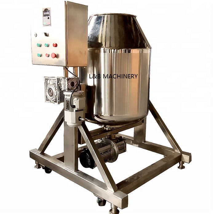 Dry Powder Granule Drum Mixer 100KG