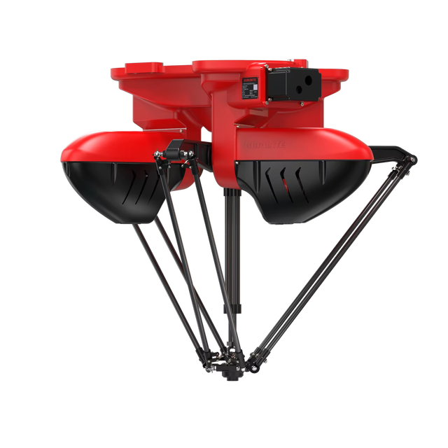 BRTIRPL1003A IP40 Arm Span 1000mm Load Capacity 3kg Four-Axis Vision Robot 0.1MM Repeated Positioning Accuracy Parallel 104KG