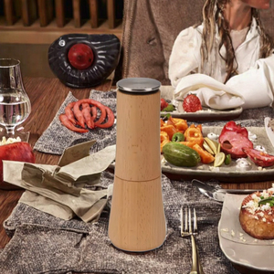 Molinillo de Mano de Madera Setron con Perilla Giratoria y Función de Gravedad para Sal y Pimienta, Capacidad de 60 ml, Ecológico, para Cocina y Restaurantes - Product Image 3