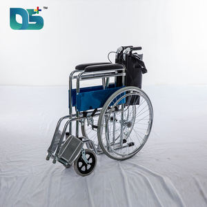 Silla de Ruedas Plegable Estándar de Acero, Silla de Ruedas Manual Ligera para Personas Mayores o con Discapacidad - Product Image 3