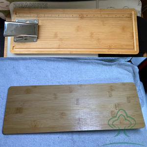 Tabla de Limpieza de Pescado, Tabla de Fileteado de Pescado Portátil con Abrazadera, Tabla de Cortar y Medir de Bambú para Pescadores - Product Image 3