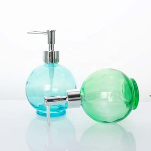 Flacon pompe en verre vide de 400 ml pour cosmétiques, idéal pour gel douche, savon liquide, désinfectant pour les mains, <span class=keywords><strong>shampoing</strong></span> et nettoyant corporel - Product Image 3