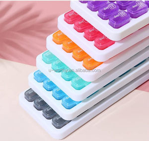 Usine Ningbo voyage hebdomadaire vitamine médecine organisateur PP matériel 31 jours <span class=keywords><strong>mensuel</strong></span> boîte à pilules - Product Image 5