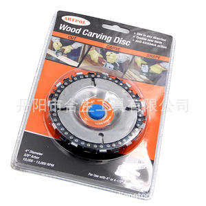 Disco para tallar madera Artpol de 4 pulgadas, 5/8 de pulgada, 22 dientes, para amoladoras angulares - Product Image 2