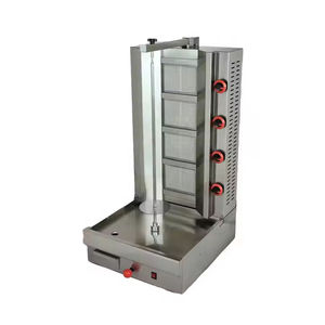OlaOficina 4-Kopf Hochleistungs-Gas-Shawarma-Grill LPG-System Elektrikfrei für Gewerbliche Gastronomie Hotels Bäckereien Pizzerien 25kg Einfach zu Bedienen - Product Image 4