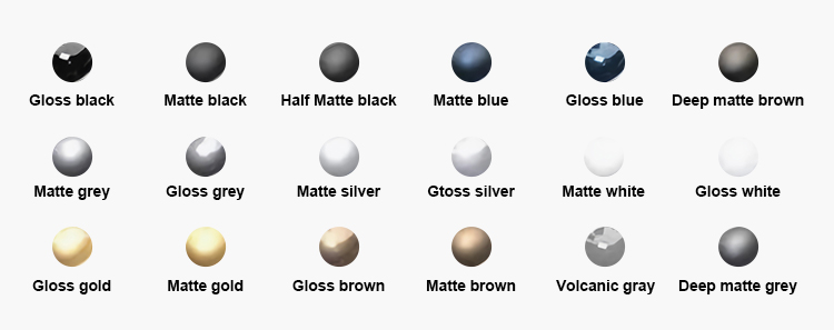 Customize all colors