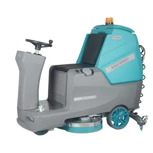 Factory Price Premium Quality SBN-900 Low Speed Floor Scrubber Machine Convenient Ride On Floor Scrubber