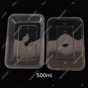 Récipient alimentaire biodégradable jetable avec couvercle Récipient alimentaire en plastique Conteneur alimentaire à emporter Pp - Product Image 6