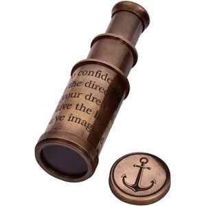 Télescope en laiton 25 mm à mise au point manuelle, monoculaire, jumelles nautiques, usage civil - Product Image 1