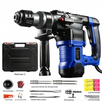 Marteau perforateur rotatif électrique industriel 2400W, haute performance, avec embout SDS Plus, embrayage anti-vibration, multifonctionnel, 6J