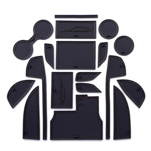 Almohadillas para ranura de puerta de coche para <span class=keywords><strong>Mazda</strong></span> <span class=keywords><strong>2018</strong></span>, alfombrillas para consola central, portavasos, insertos, revestimientos, <span class=keywords><strong>accesorios</strong></span> interiores - Product Image 1