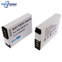Batería Recargable de Iones de Litio OEM/RingTeam de 1400mAh y 3.7V EN-EL12 para Cámaras Nikon Coolpix S9700 S9500 S9400 S9300 S9100 S8200