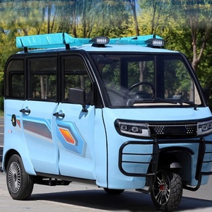 High Quality Rechargeable Electric Tricycle Pedicab Rickshaw <strong>Set</strong> Closed Electric Tricycles Cabin Tricycle Electric Adults - Product Image 6