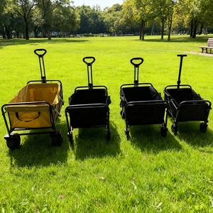 Outdoor Portátil Dobrável Jardim Carrinho Customizável Dobrável Camping Wagon <span class=keywords><strong>Trolley</strong></span> Aço Inoxidável - Product Image 4