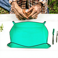 Assistant de jardinage multifonctionnel : Tapis imperméable et portable pour le repiquage et le changement de pot de plantes