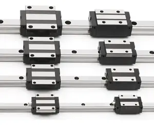 EGH series Low assembly Linear sliding rail CNC guide slider linear block Adjustable Aluminium linear guide rail