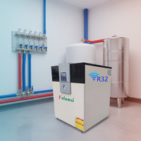 Pompe à chaleur géothermique eau-eau à faible niveau sonore FW-03 11 kW pour chauffage et refroidissement