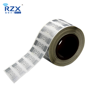 Mạnh mẽ RFID dính nhãn <span class=keywords><strong>UHF</strong></span> RFID <span class=keywords><strong>Tag</strong></span> 860-960MHz 73*17 Mét impinj <span class=keywords><strong>MONZA</strong></span> R6P 96bit RFID ướt Inlay <span class=keywords><strong>tag</strong></span> - Product Image 2