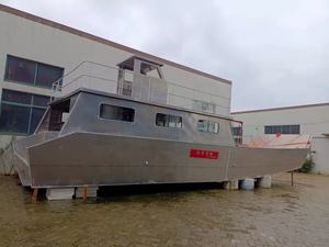 Barco de trabajo de aluminio de alta capacidad, aterrizaje artesanal, 15M, 50 pies - Product Image 5