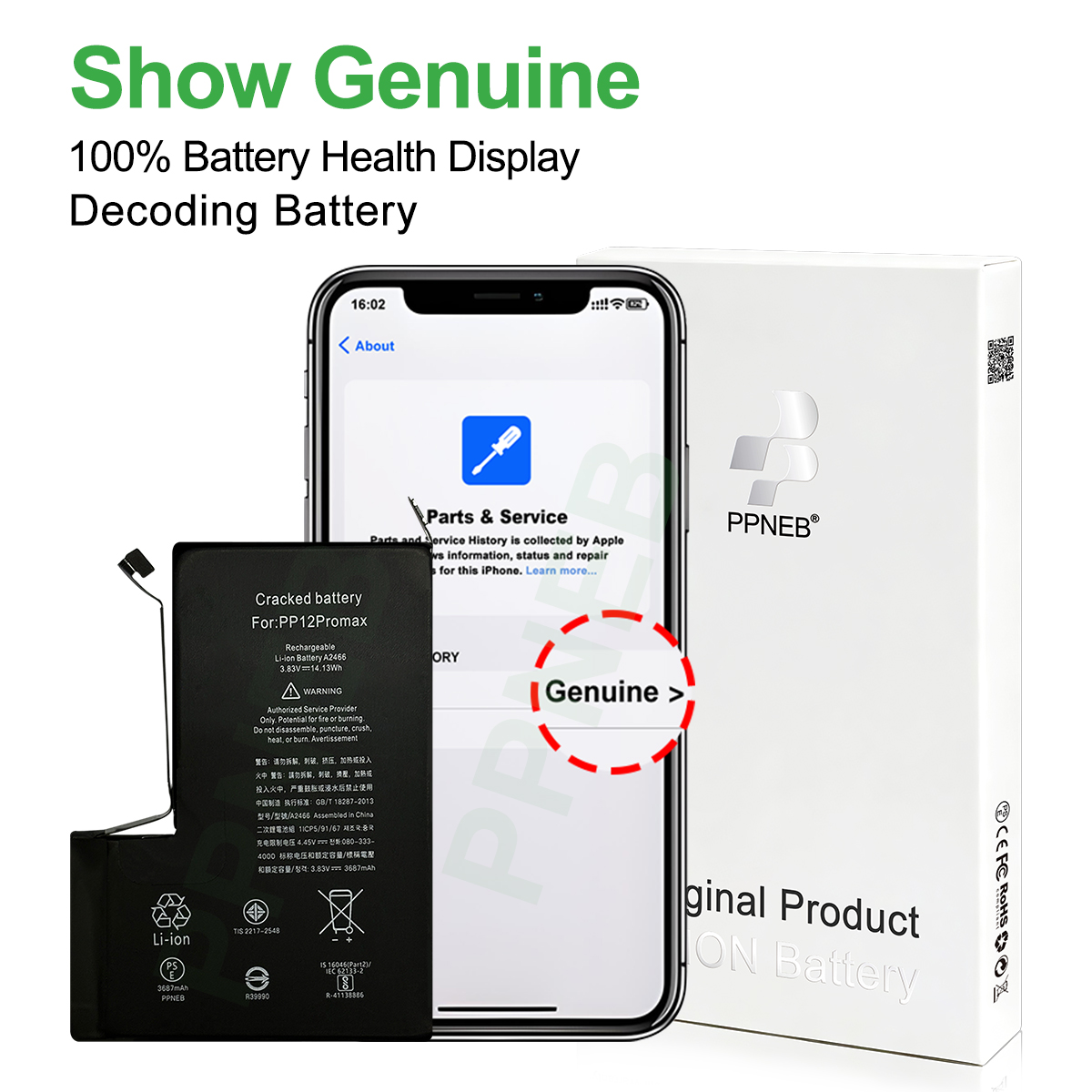 Batterie pour iPhone 12 Pro Max