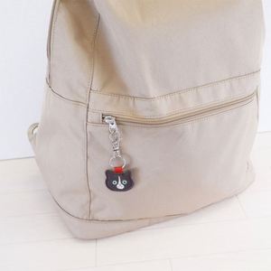 PU Material Cute Little cat <b>Keychain</b> <b>Leather</b> <b>Keychain</b> Ring Decorative Bag Pendant - Product Image 6