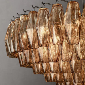 Lámpara <span class=keywords><strong>de</strong></span> <span class=keywords><strong>Techo</strong></span> Colgante <span class=keywords><strong>de</strong></span> Latón con Cristal Ahumado, Iluminación Decorativa <span class=keywords><strong>de</strong></span> Lujo para Sala <span class=keywords><strong>de</strong></span> Estar, Lámparas <span class=keywords><strong>de</strong></span> <span class=keywords><strong>Techo</strong></span> Modernas para el Hogar, Lámpara <span class=keywords><strong>de</strong></span> Araña para Vestíbulo - Product Image 5