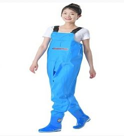 TOPIND Offre Spéciale Wader de poitrine en PVC personnalisé avec bottes pour femme - Product Image 2