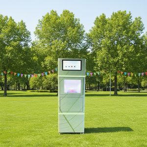 เครื่องทำความสะอาดหมวกกันน็อคแบบใช้งานง่ายสำหรับการทำความสะอาดแบบแห้ง เครื่องทำความสะอาดหมวกกันน็อคอัตโนมัติอัจฉริยะ - Product Image 1