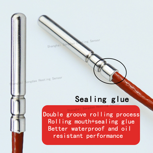 مسبار حرارة من نوع T/E/J/K مع تغليف مقاوم للماء، سلك PTFE، مستشعر حرارة - Product Image 3