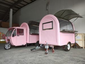 รถเข็นอาหารเคลื่อนที่สองชั้นมาตรฐาน USA - Product Image 3