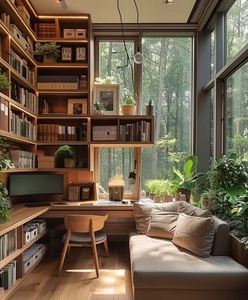 Dormitorio sala de estar biblioteca de madera estanterías para decoración de oficina muebles hogar interior sala de estar estante de almacenamiento - Product Image 4