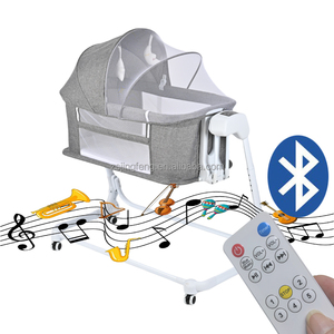 <span class=keywords><strong>Culla</strong></span> <span class=keywords><strong>Elettrica</strong></span> Oscillante Moderna per Camera da Letto con Design Contemporaneo e Telaio in Metallo per Uso in Parchi, da <span class=keywords><strong>Neonato</strong></span> a 3 Anni - Product Image 1