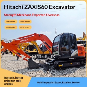 Suministro de Excavadora Usada Zx60 Original Importada, 6 Excavadoras Pequeñas Usadas, Paquete Nacional - Product Image 1