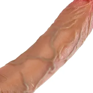 Rilascio di alta qualità per adulti Super enorme lungo 10 pollici Dildo in Silicone liquido giocattoli del sesso in gomma del pene in gomma artificiale per le donne