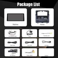 Lecteur DVD Android universel pour voiture de 12,3 pouces, panneau de navigation pour Honda CRV 2008-2011 avec faisceau de câblage