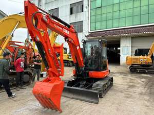 Pelle japonaise Kubota KX165-5 petite pelleteuse Kubota 5 tonnes 5 tonnes machine Kubota Kx165 équipement sur chenilles pour la foresterie agricole EPA - Product Image 6
