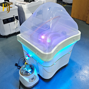 فاخر محمول وعاء الشامبو للتجميل رئيس صالون سبا التدليك الياباني الشامبو سرير تخزين المياه 60 لترا خزان المياه - Product Image 4