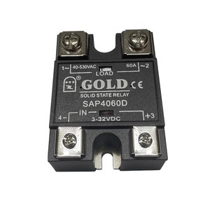 ゴールドSAP4050DソリッドステートリレーDC制御用AC 220V用ガラス機械部品4050D 4060D 4080D 4010 - Product Image 5