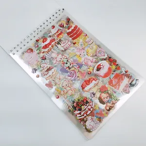 Kunden spezifisches Design Hochwertiges Kawaii Design Dekoration Release Sticker Book