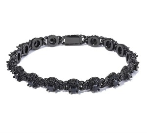 Premium B2B Wholesale VVS Moissanite Round Brilliant <b>Beaded</b> <b>Bracelets</b> S925 Silver Iced Out Hip Hop Jewelry Custom Supplier - Product Image 3